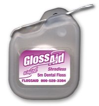 GLOSSAid Shredless Monofilament Dental Floss - 5m - 